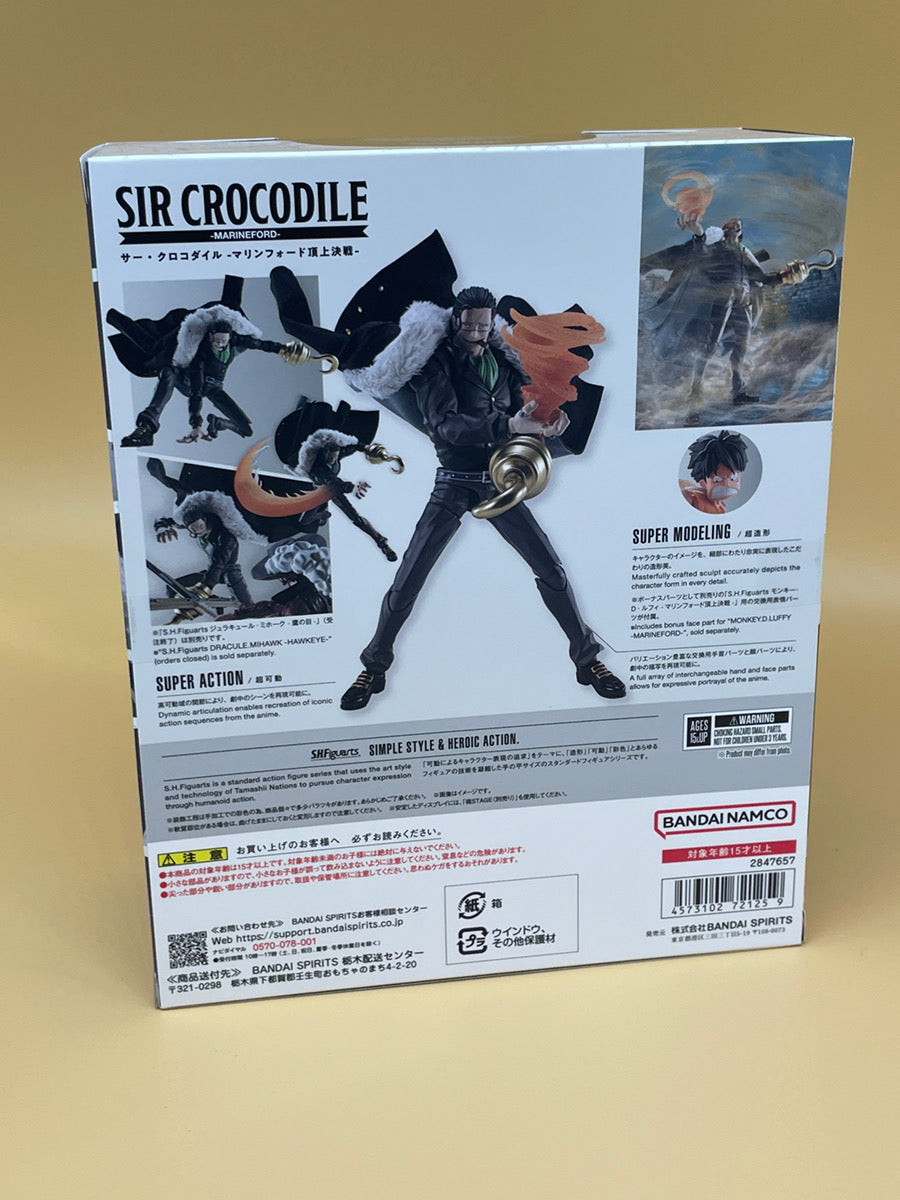 S.H.Figuarts Sir Crocodile Marineford Summit War ONE PIECE Sept 2026 from Japan
