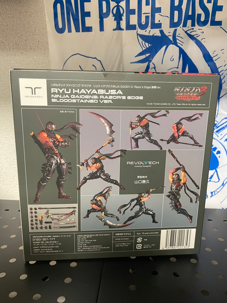 Revoltech Amazing Yamaguchi Ryu Hayabusa NINJA GAIDEN 3 Razor's Edge Fierce Battle Ver. Oct 2026 Japan