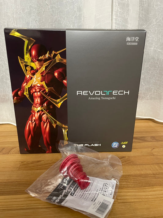 Revoltech Amazing Yamaguchi The Flash DC Comics Figure w/ Bonus Parts April 2025