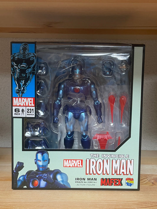 MAFEX No.231 IRON MAN (STEALTH Ver.) Medicom Toy Action Figure