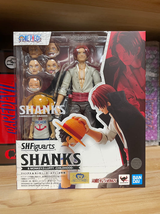 S.H.Figuarts Shanks & Monkey D. Luffy (Childhood Ver.) Action Figure
