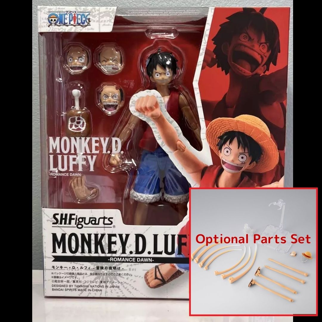 Bandai S.H.Figuarts Monkey D. Luffy ROMANCE DAWN Gum-Gum Fruit Option Parts Set