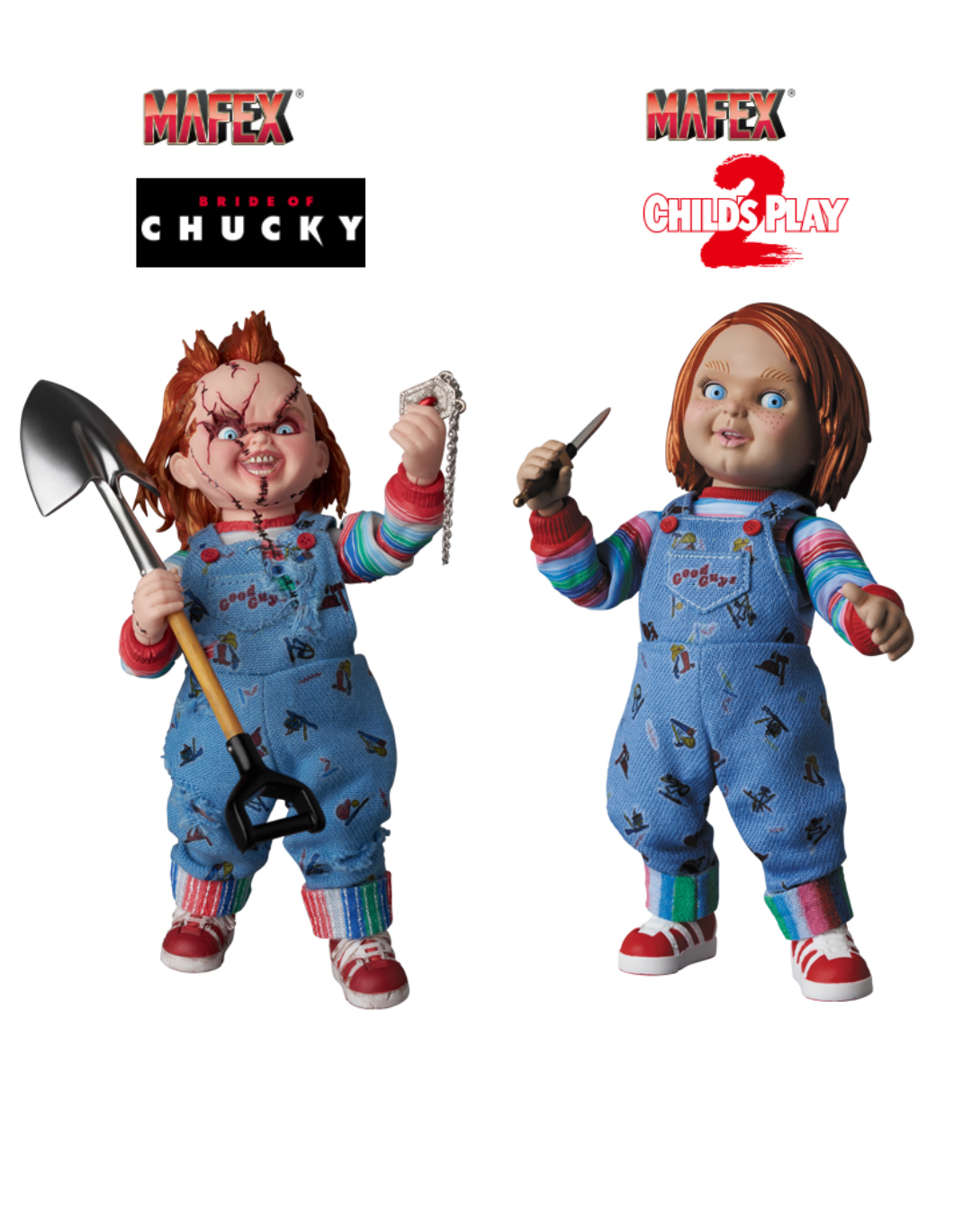 MAFEX No.277 CHUCKY & No.278 GOOD GUYS Bride of Chucky Renewal 2-Pack Pre-Order