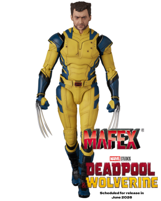 MAFEX No.285 Wolverine Deadpool & Wolverine Ver Medicom Toy Marvel Jun 2026