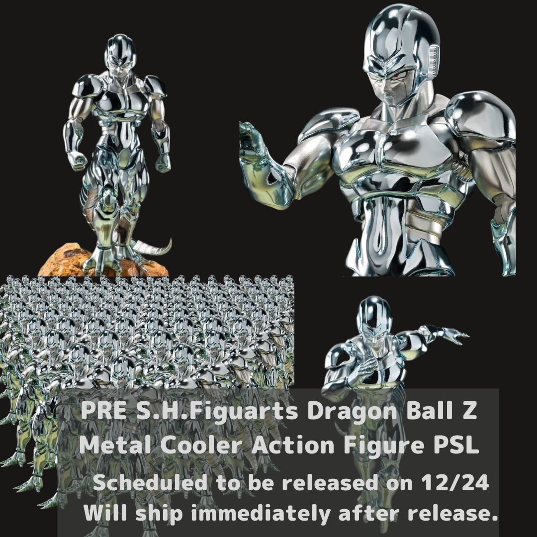 S.H.Figuarts Dragon Ball Z Metal Cooler Action Figure JAPAN USED