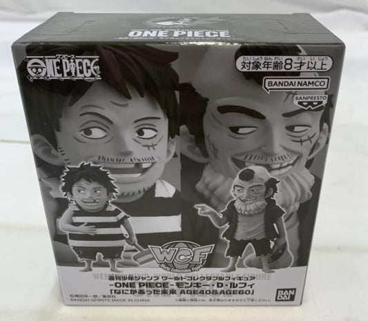 BANDAI WCF Monkey D Luffy Figure One Piece: Something Went Wrong in the Future AGE40 & AGE60