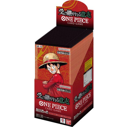 One Piece Card Game Inherited Will OP-13 Unopened Box August Release