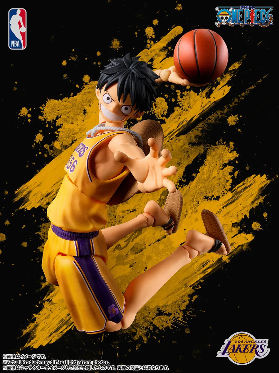 S.H.Figuarts ONE PIECE x NBA Monkey D. Luffy Los Angeles Lakers ver.
