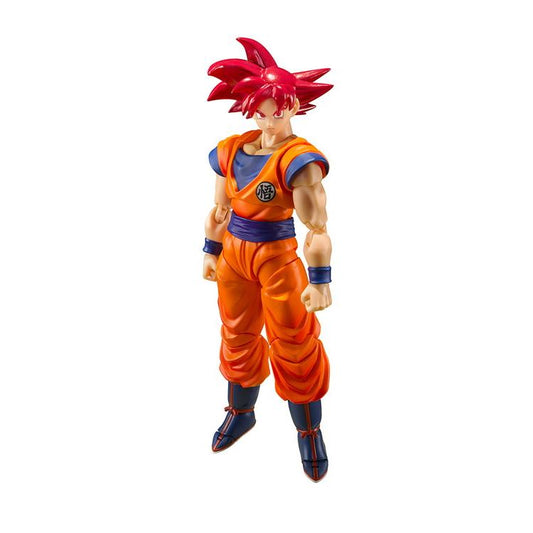 Bandai Spirits S.H. Figuarts Super Saiyan God Son Goku - The Saiyan God of Righteous Heart 2024.5