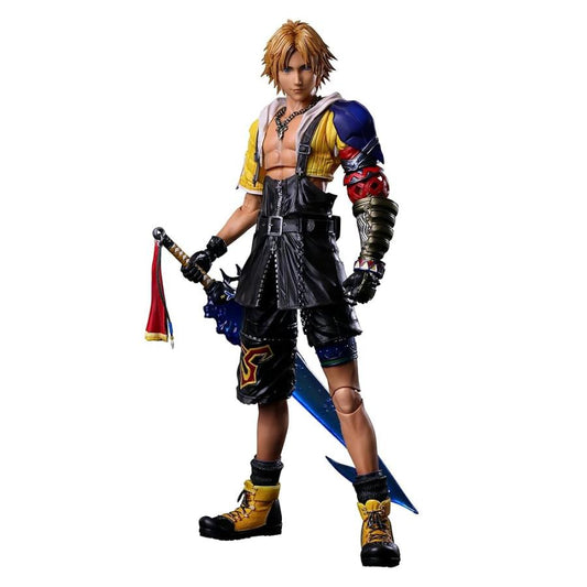 Square Enix Final Fantasy X Play Arts Kai Tidus Action Figure PVC