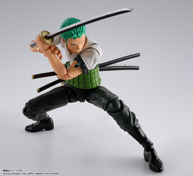 S.H.Figuarts One Piece Roronoa Zoro Romance Dawn TAMASHII NATIONS Bandai JPN