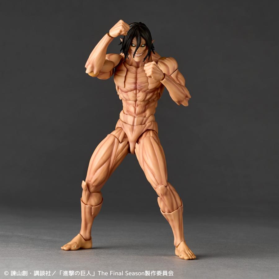 Pre-Order Revoltech Amazing Yamaguchi AoT Eren Yeager + Bonus Mar Release