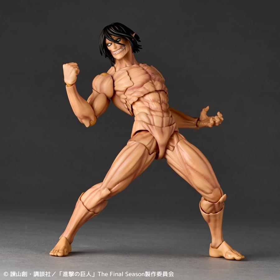 Pre-Order Revoltech Amazing Yamaguchi AoT Eren Yeager + Bonus Mar Release