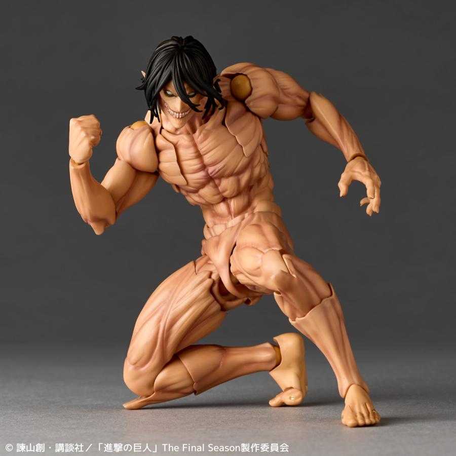 Pre-Order Revoltech Amazing Yamaguchi AoT Eren Yeager + Bonus Mar Release