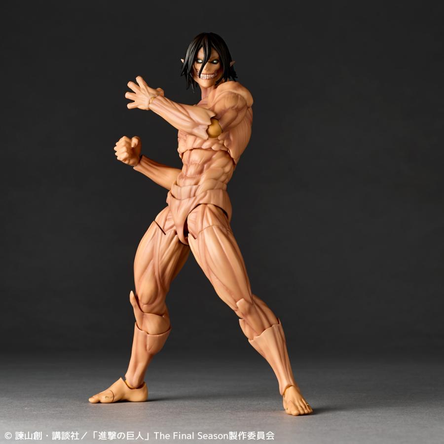 Pre-Order Revoltech Amazing Yamaguchi AoT Eren Yeager + Bonus Mar Release