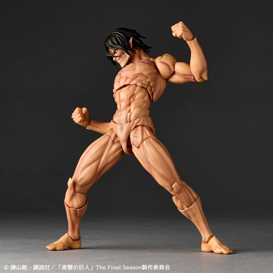 Pre-Order Revoltech Amazing Yamaguchi AoT Eren Yeager + Bonus Mar Release