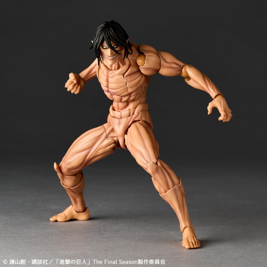 Pre-Order Revoltech Amazing Yamaguchi AoT Eren Yeager + Bonus Mar Release