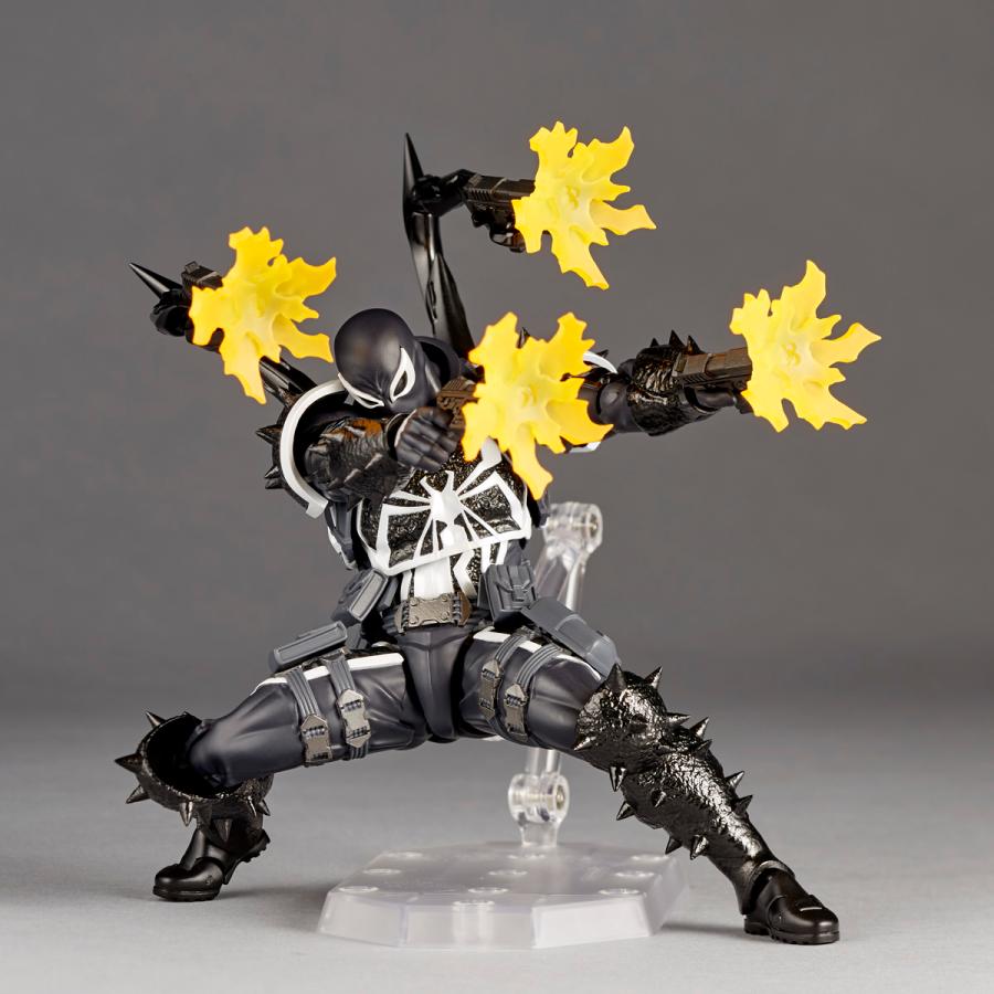 Revoltech Amazing Yamaguchi Agent Venom Action Figure Reissue