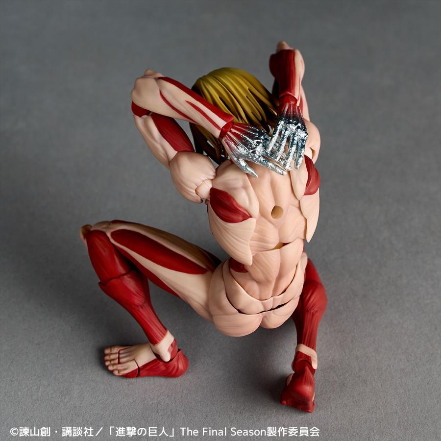 Revoltech Yamaguchi Female Titan Action Figure Attack on Titan July Preorder
