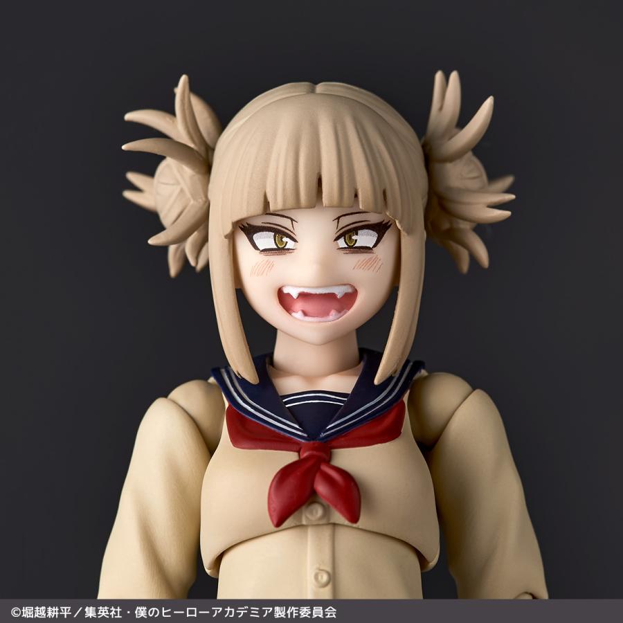 Kaiyodo Revoltech Himiko Toga Figure My Hero Academia Aug Presale w/ Bonus Parts