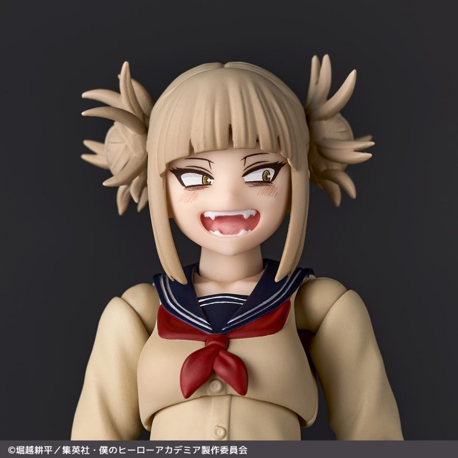 Kaiyodo Revoltech Himiko Toga Figure My Hero Academia Aug Presale w/ Bonus Parts