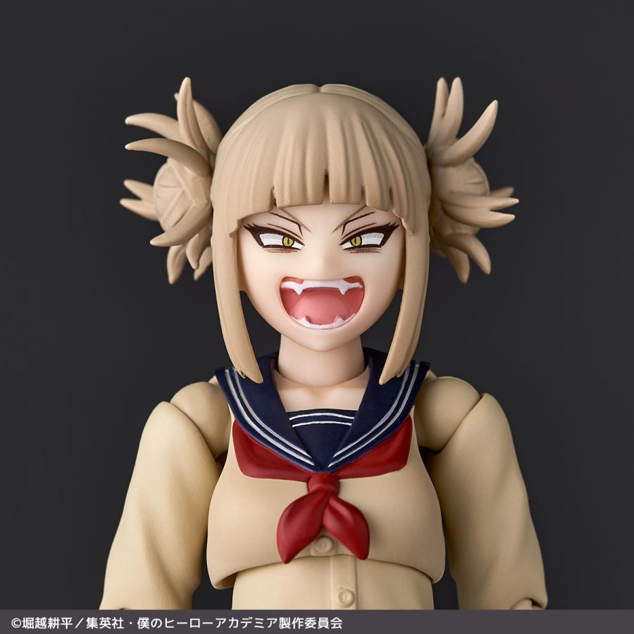 Kaiyodo Revoltech Himiko Toga Figure My Hero Academia Aug Presale w/ Bonus Parts
