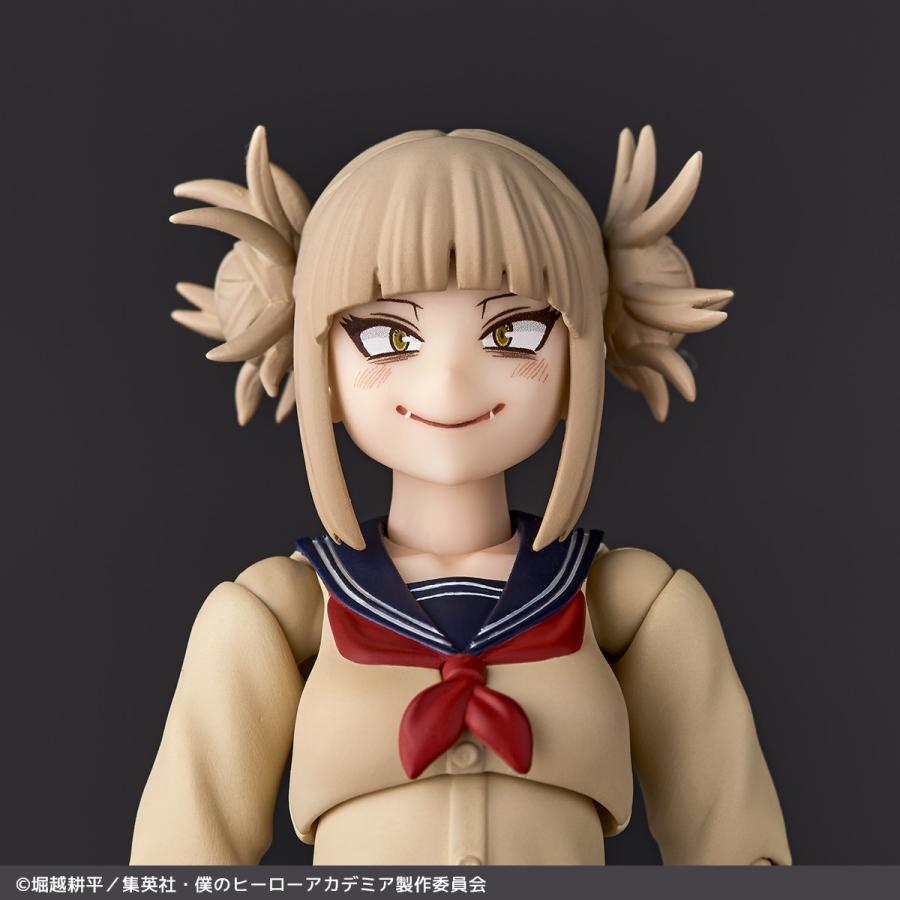 Kaiyodo Revoltech Himiko Toga Figure My Hero Academia Aug Presale w/ Bonus Parts
