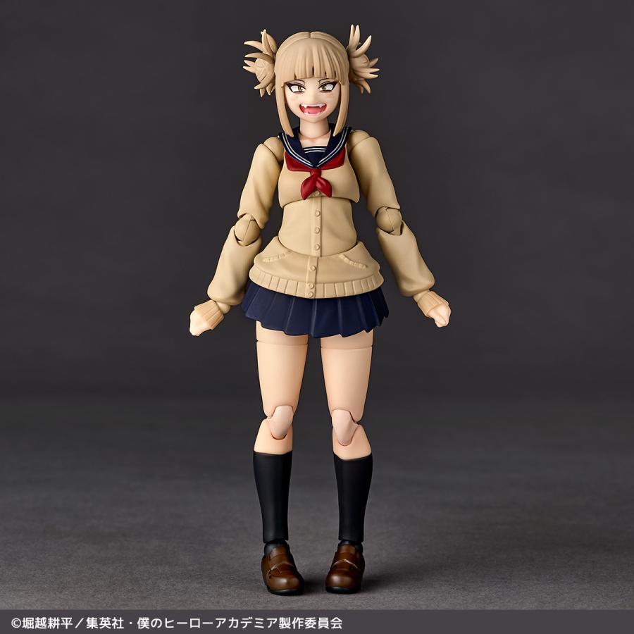 Kaiyodo Revoltech Himiko Toga Figure My Hero Academia Aug Presale w/ Bonus Parts