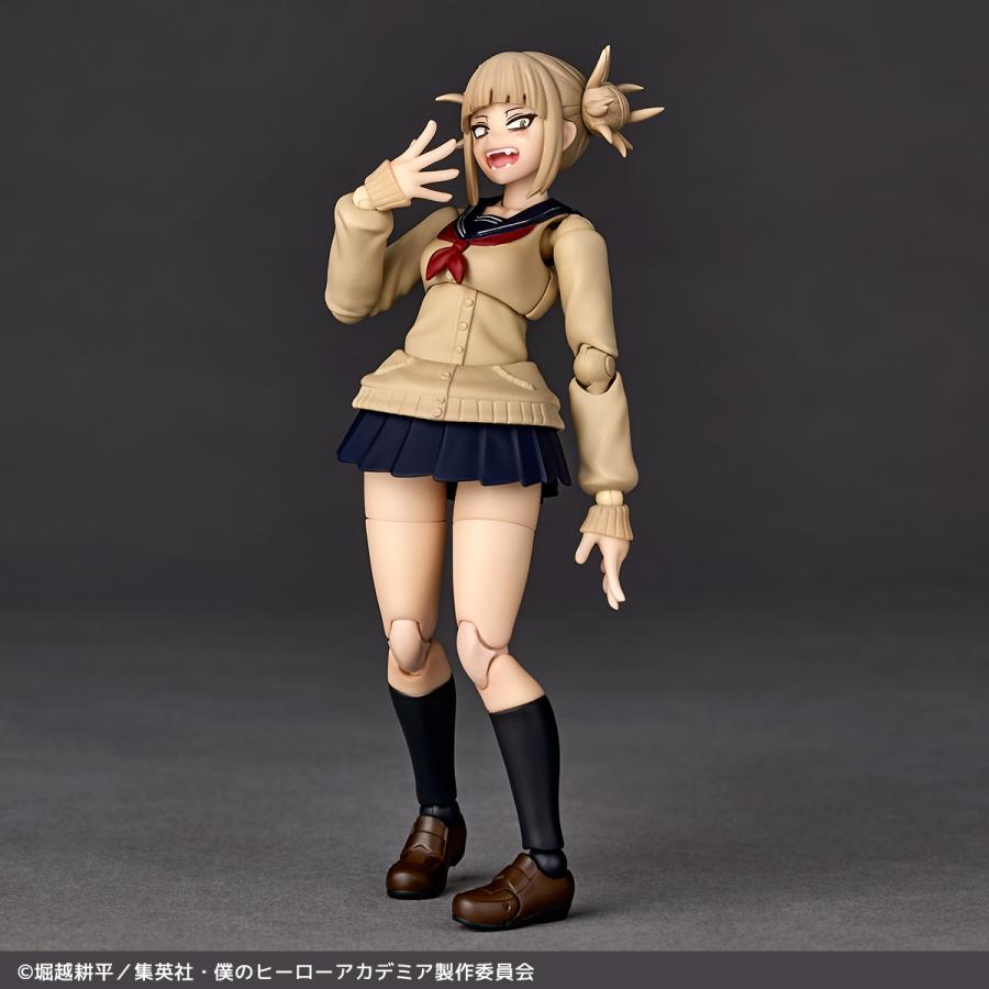 Kaiyodo Revoltech Himiko Toga Figure My Hero Academia Aug Presale w/ Bonus Parts