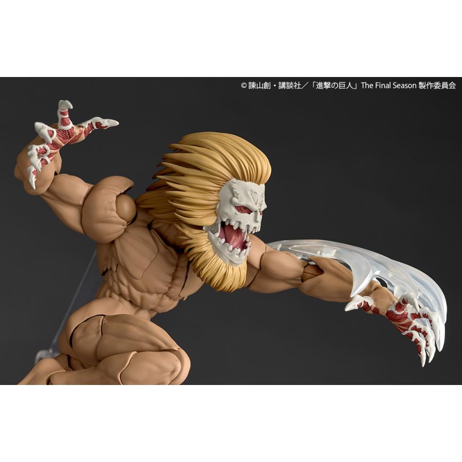 Revoltech Amazing Yamaguchi Attack on Titan Jaw Titan Kaiyodo Figure May 2026 Release from Japan