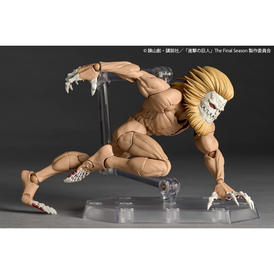 Revoltech Amazing Yamaguchi Attack on Titan Jaw Titan Kaiyodo Figure May 2026 Release from Japan