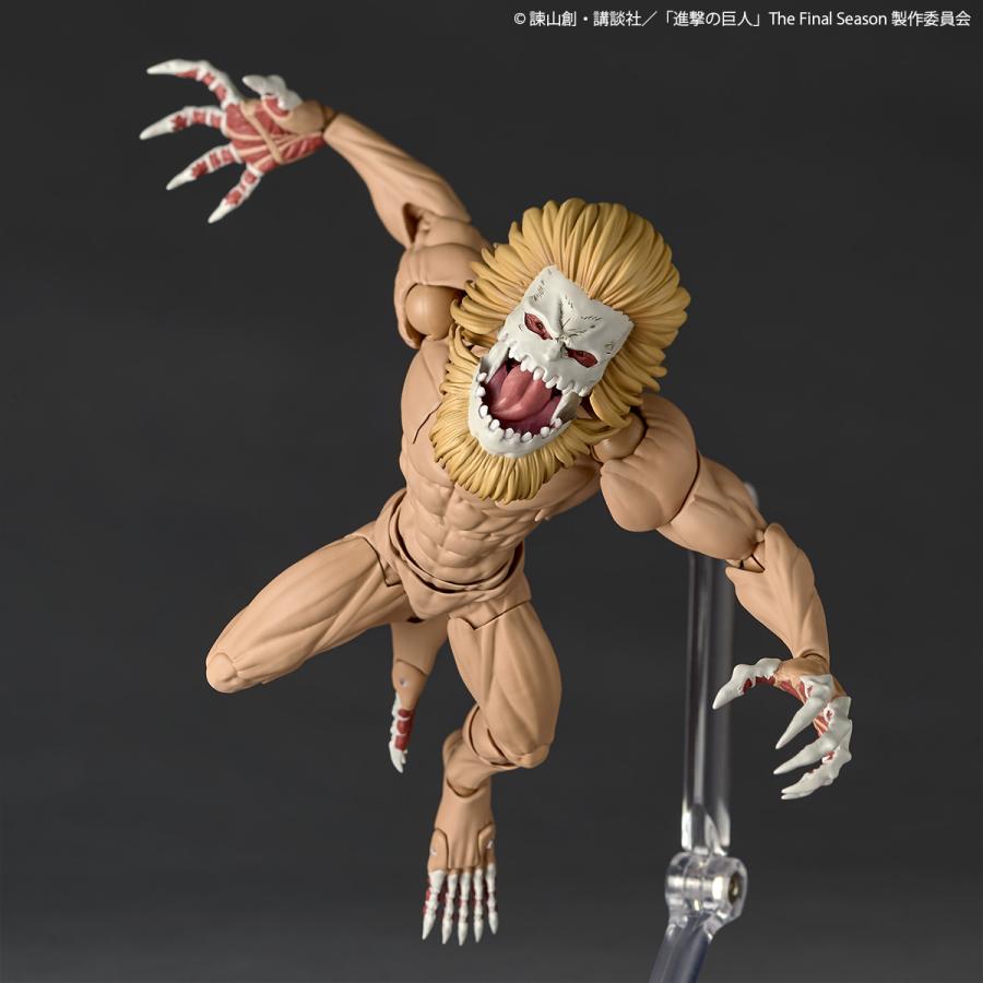 Revoltech Amazing Yamaguchi Attack on Titan Jaw Titan Kaiyodo Figure May 2026 Release from Japan