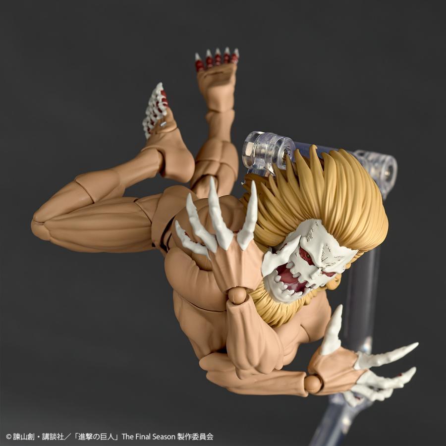Revoltech Amazing Yamaguchi Attack on Titan Jaw Titan Kaiyodo Figure May 2026 Release from Japan