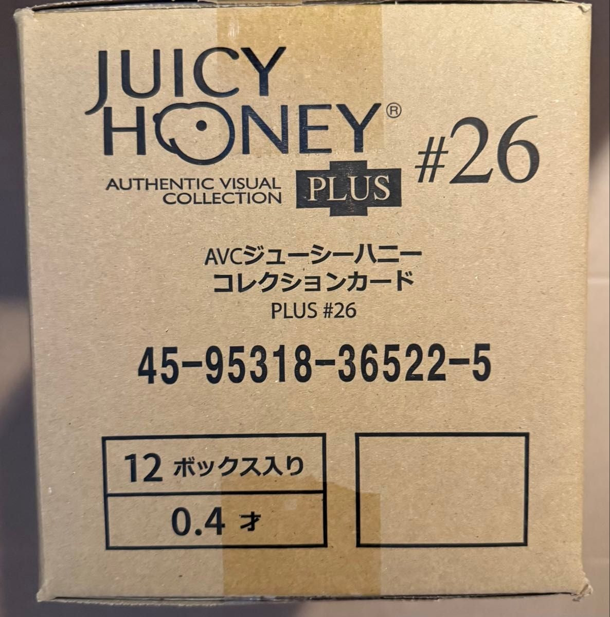 AVC Juicy Honey Collection Card PLUS #26 Sealed Case with Shrink Wrap from Japan