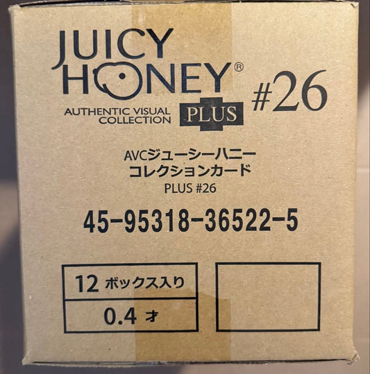 AVC Juicy Honey Collection Card PLUS #26 Sealed Case with Shrink Wrap from Japan