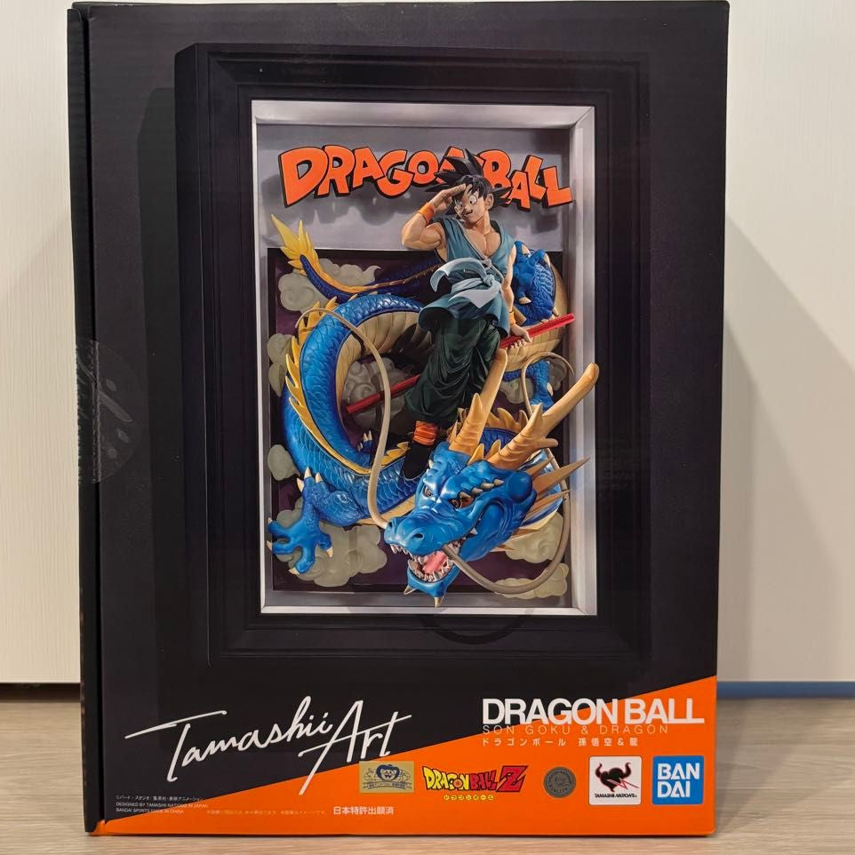 Tamashii Art Dragon Ball Z Dragon Ball Son Goku & Shenron Figure from Japan