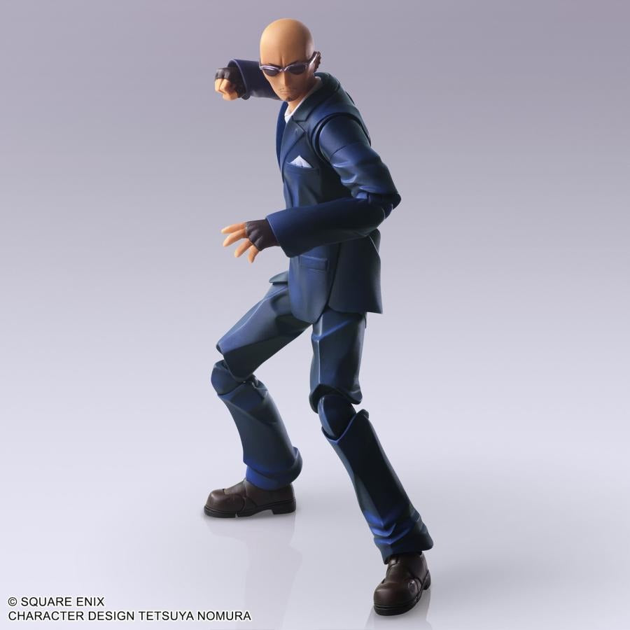 BRING ARTS Final Fantasy VII Rude by Square Enix Action Figure From JAPAN