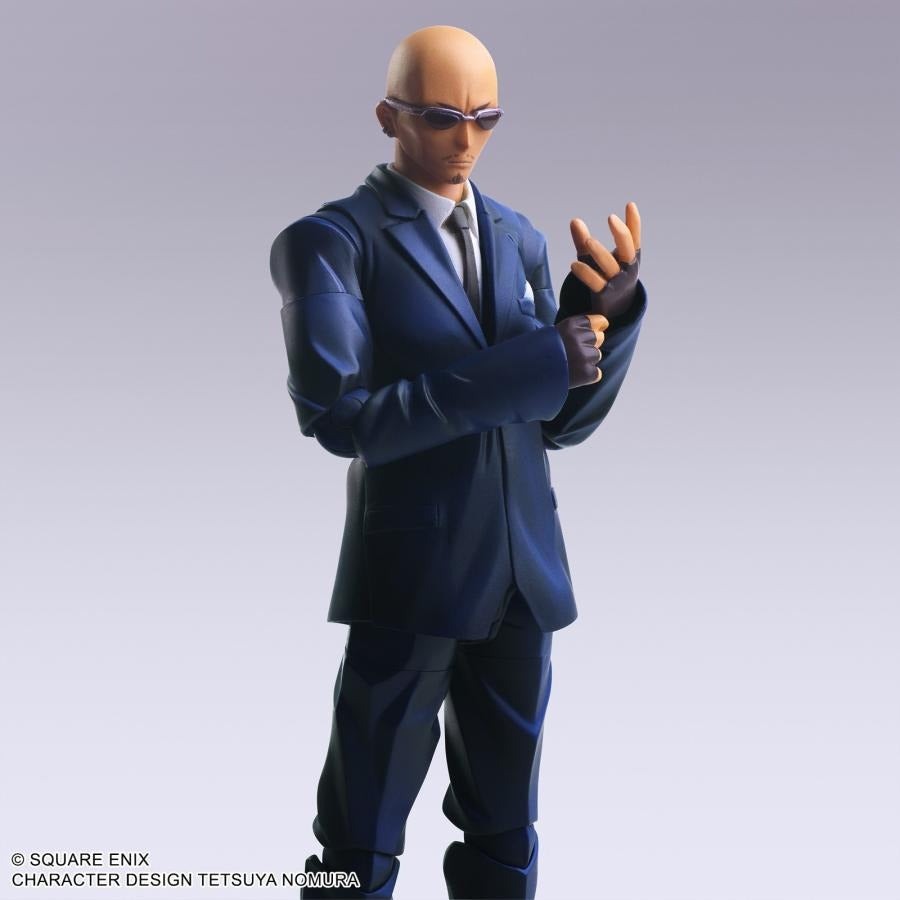 BRING ARTS Final Fantasy VII Rude by Square Enix Action Figure From JAPAN