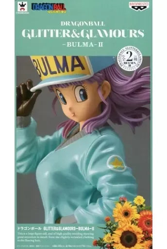 Dragon Ball GLITTER & GLAMOURS Bulma II Figure from Japan