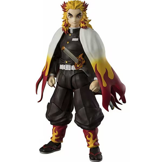 S.H.Figuarts Kyojuro Rengoku Kimetsu no Yaiba Action Figure Demon Slayer Bandai