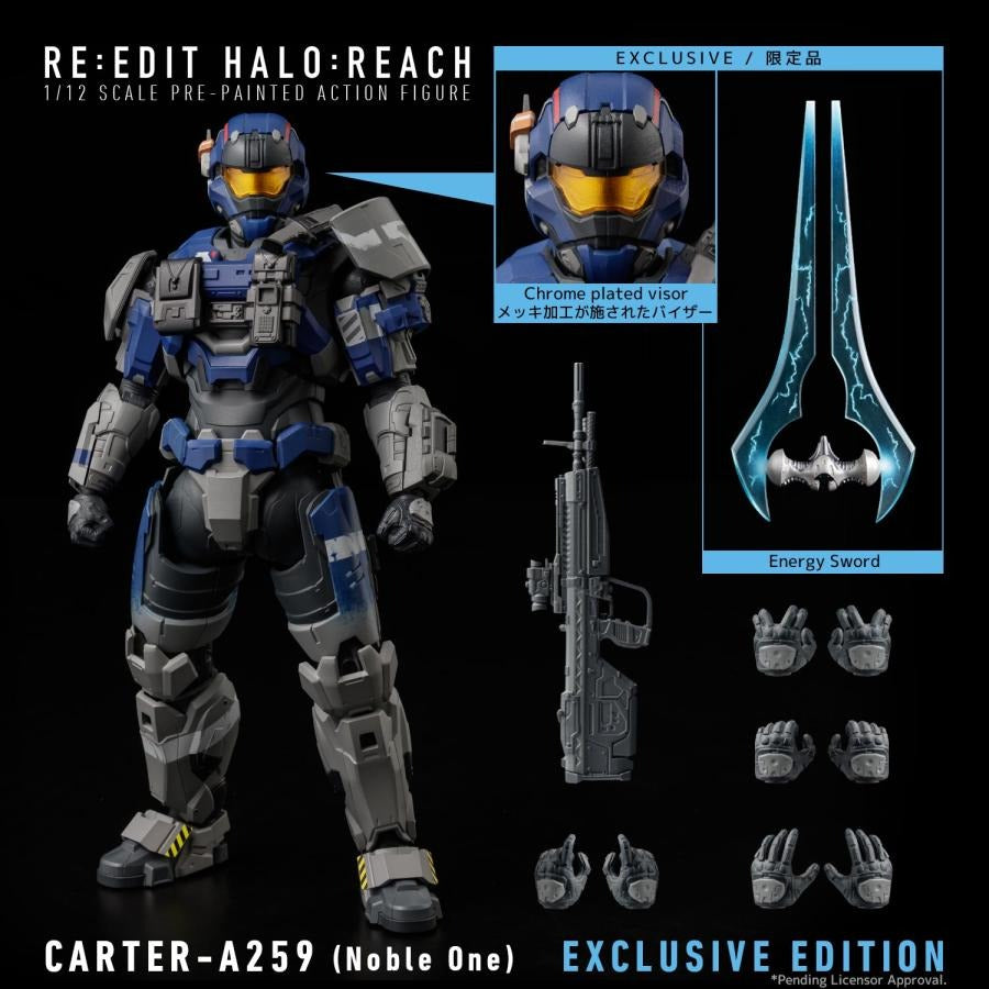 RE:EDIT HALO REACH 1/12 CARTER-A259 Exclusive Figure by 1000Toys Reissue Sept