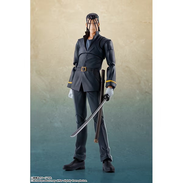 Bandai Spirits S.H.Figuarts Hajime Saito Rurouni Kenshin Meiji Kenkaku Romantan Figure