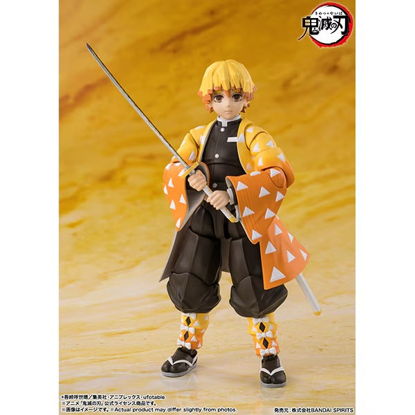 Bandai S.H.Figuarts Zenitsu Agatsuma Demon Slayer: Kimetsu no Yaiba from Japan