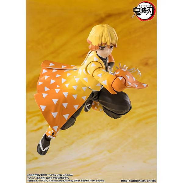 Bandai S.H.Figuarts Zenitsu Agatsuma Demon Slayer: Kimetsu no Yaiba from Japan