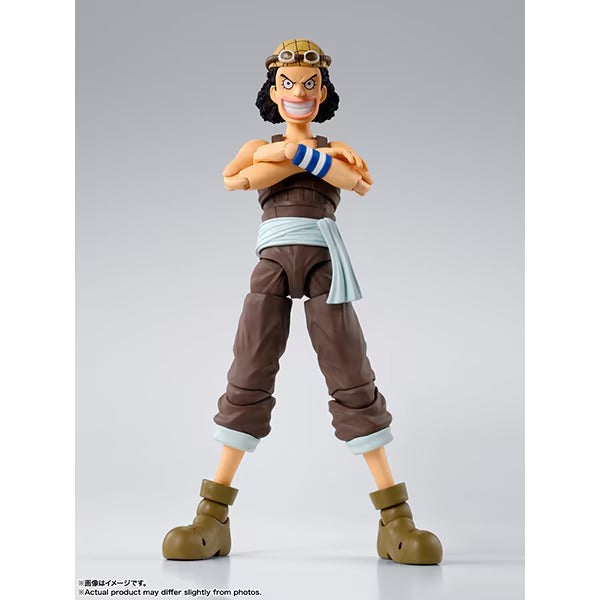 Bandai Spirits S.H.Figuarts ONE PIECE Usopp Dawn of Adventure Action Figure December 2025 from Japan