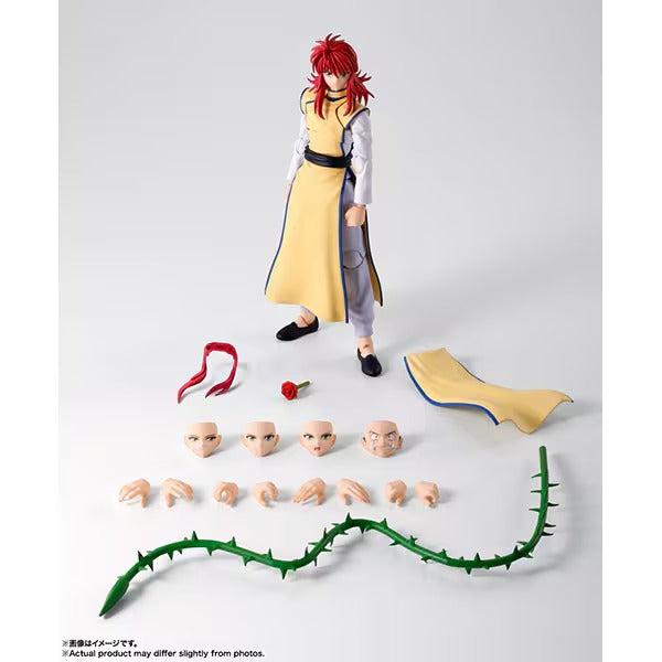 Bandai Spirits S.H.Figuarts Kurama Yu Yu Hakusho Action Figure from Japan