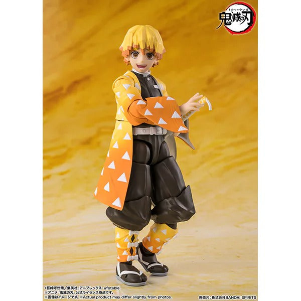 Bandai S.H.Figuarts Zenitsu Agatsuma Demon Slayer: Kimetsu no Yaiba from Japan