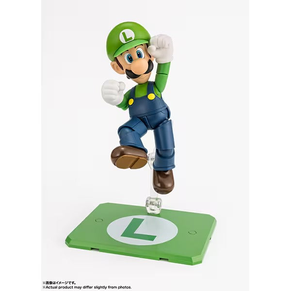 S.H.Figuarts Luigi Super Mario 2026 Bandai Tamashii Nations Action Figure JPN