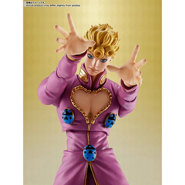 S.H.Figuarts JoJo's Bizarre Adventure Golden Wind Giorno Giovanna Action Figure Oct 2026 from Japan