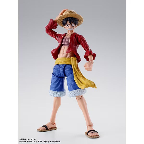 S.H.Figuarts ONE PIECE Monkey D. Luffy -New World- Action Figure Bandai Apr 2027 Pre-Order